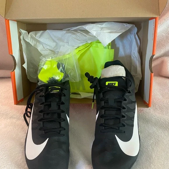 Nike Black and White Track Sneakers - Picture 2 of 3